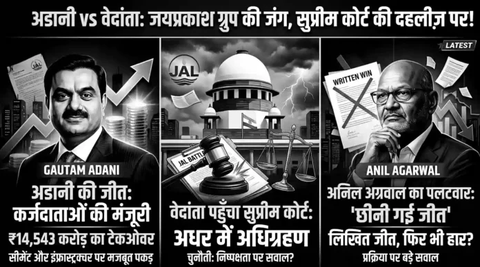 Jaiprakash Associates insolvency Adani win