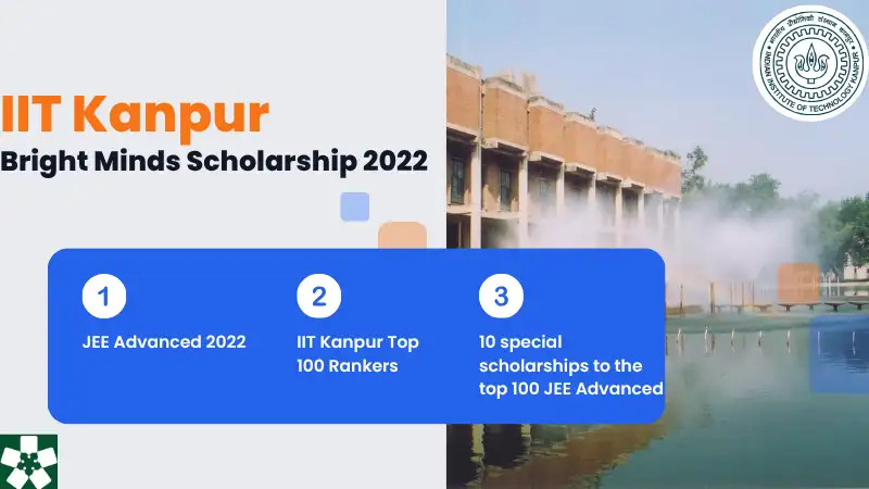 IIT Kanpur Bright Minds Scholarship 2022
