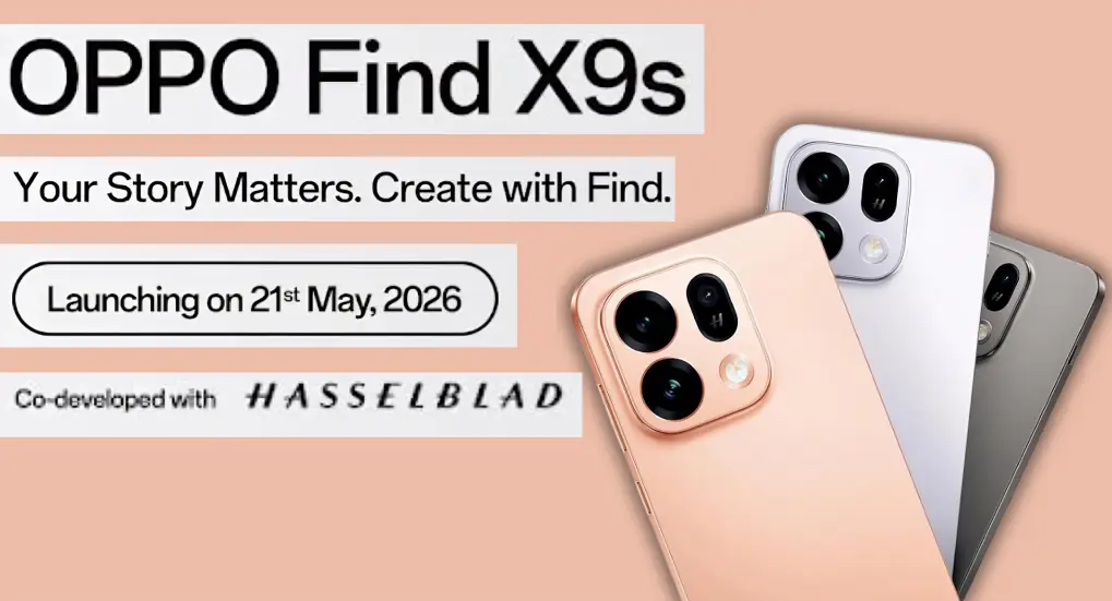 Oppo Find X9s price in India