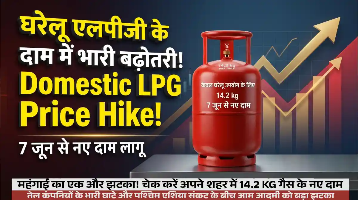Home Domestic LPG Price Hike