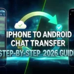 How to transfer chat backup from iphone to android step by step process